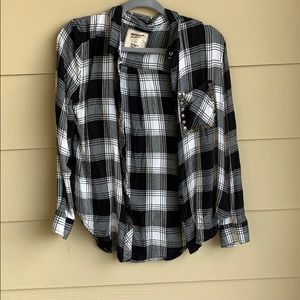 Black and White Flannel